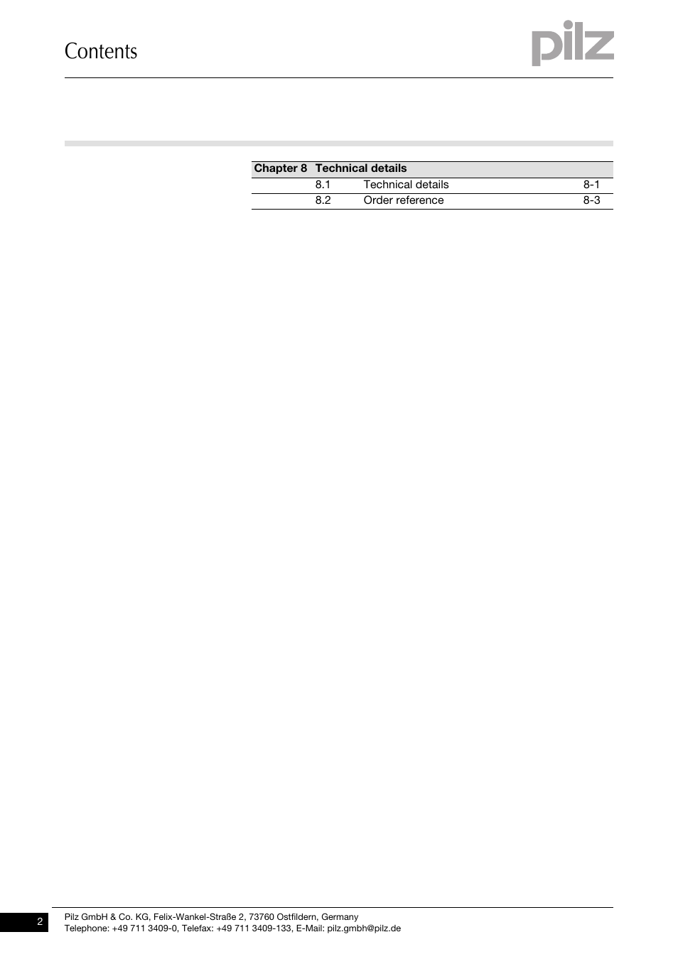 Pilz PSSu K S RS232 User Manual | Page 4 / 29