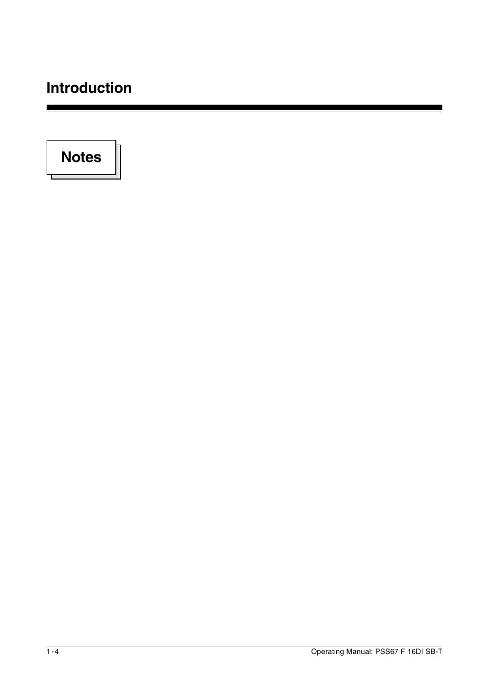 Introduction | Pilz PSS67 F 16DI SB-T User Manual | Page 10 / 51