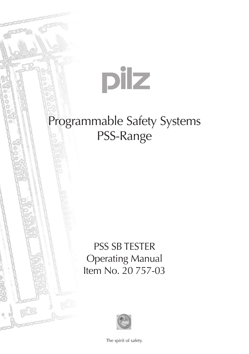 Pilz PSS SB TESTER D User Manual | 47 pages