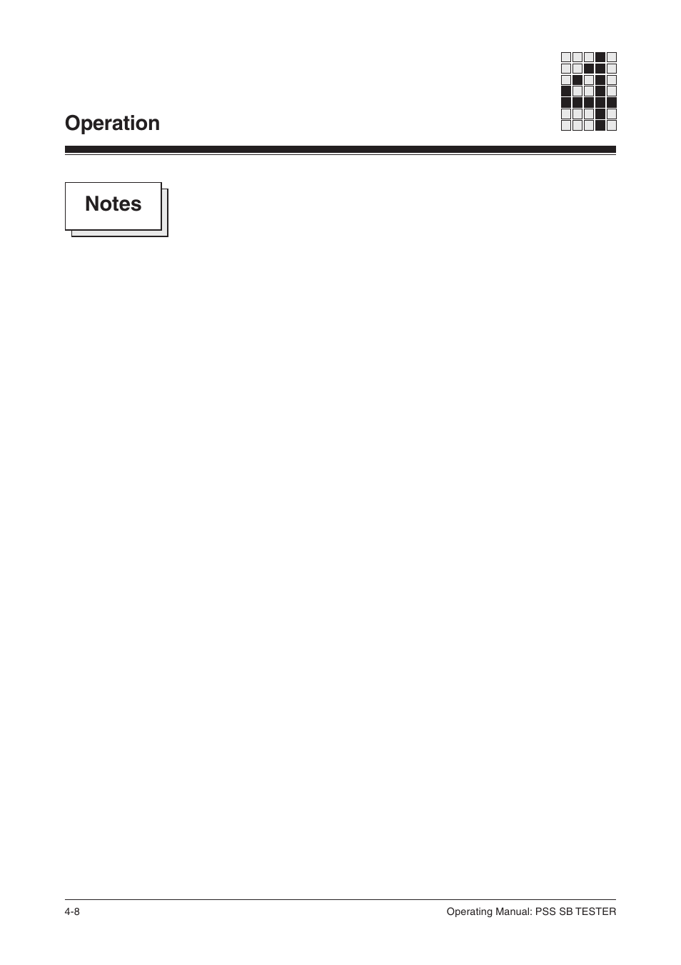 Operation | Pilz PSS SB TESTER D User Manual | Page 18 / 47