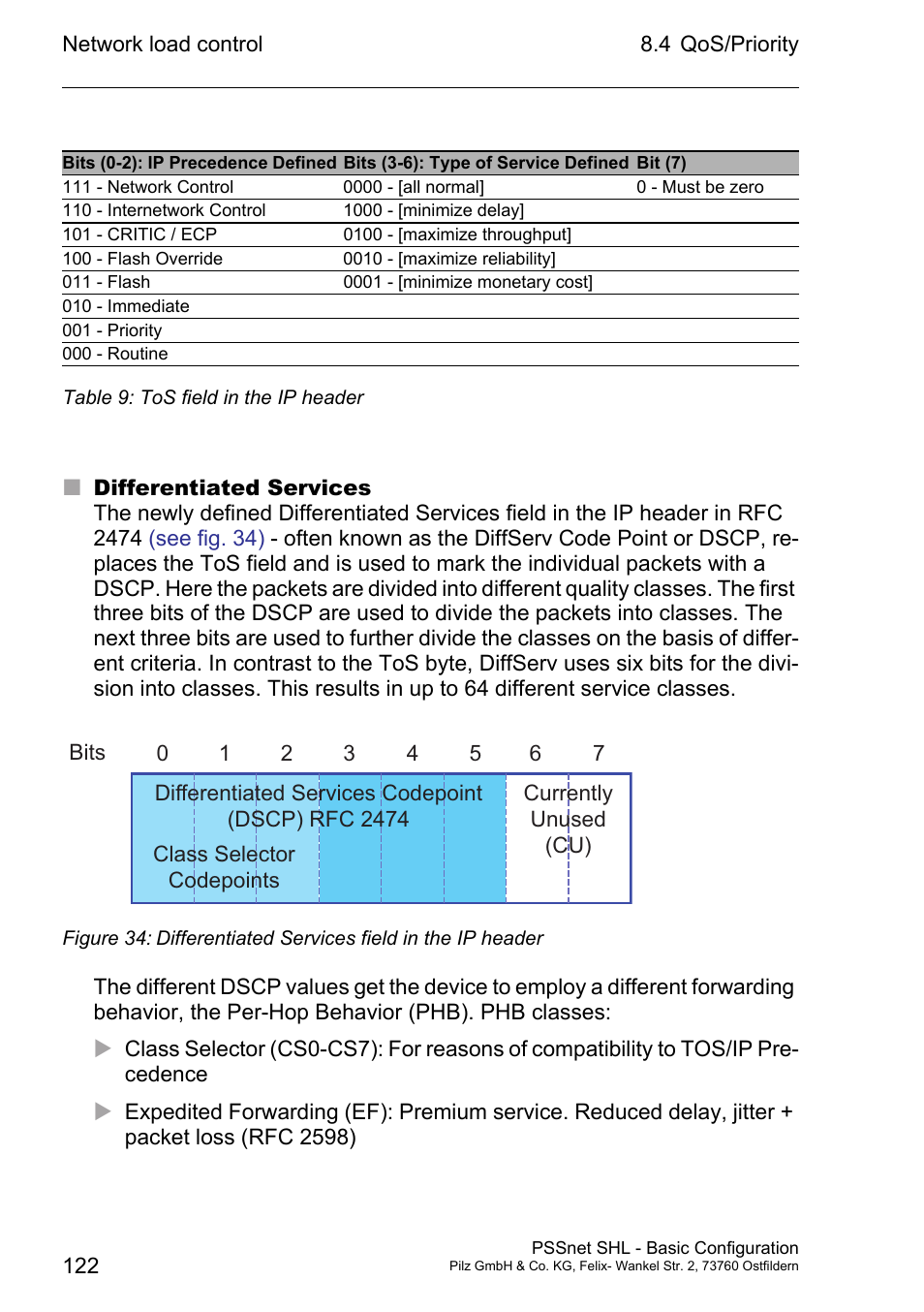 Pilz PSSnet SHL 8T MRP User Manual | Page 121 / 203