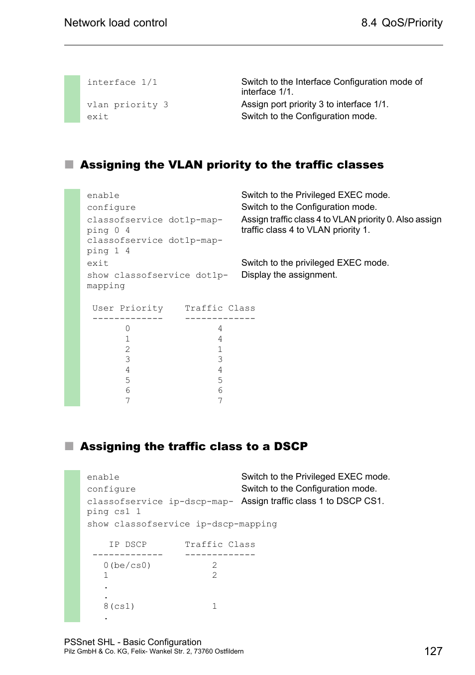 Pilz PSSnet SHL 8T MRP User Manual | Page 126 / 203