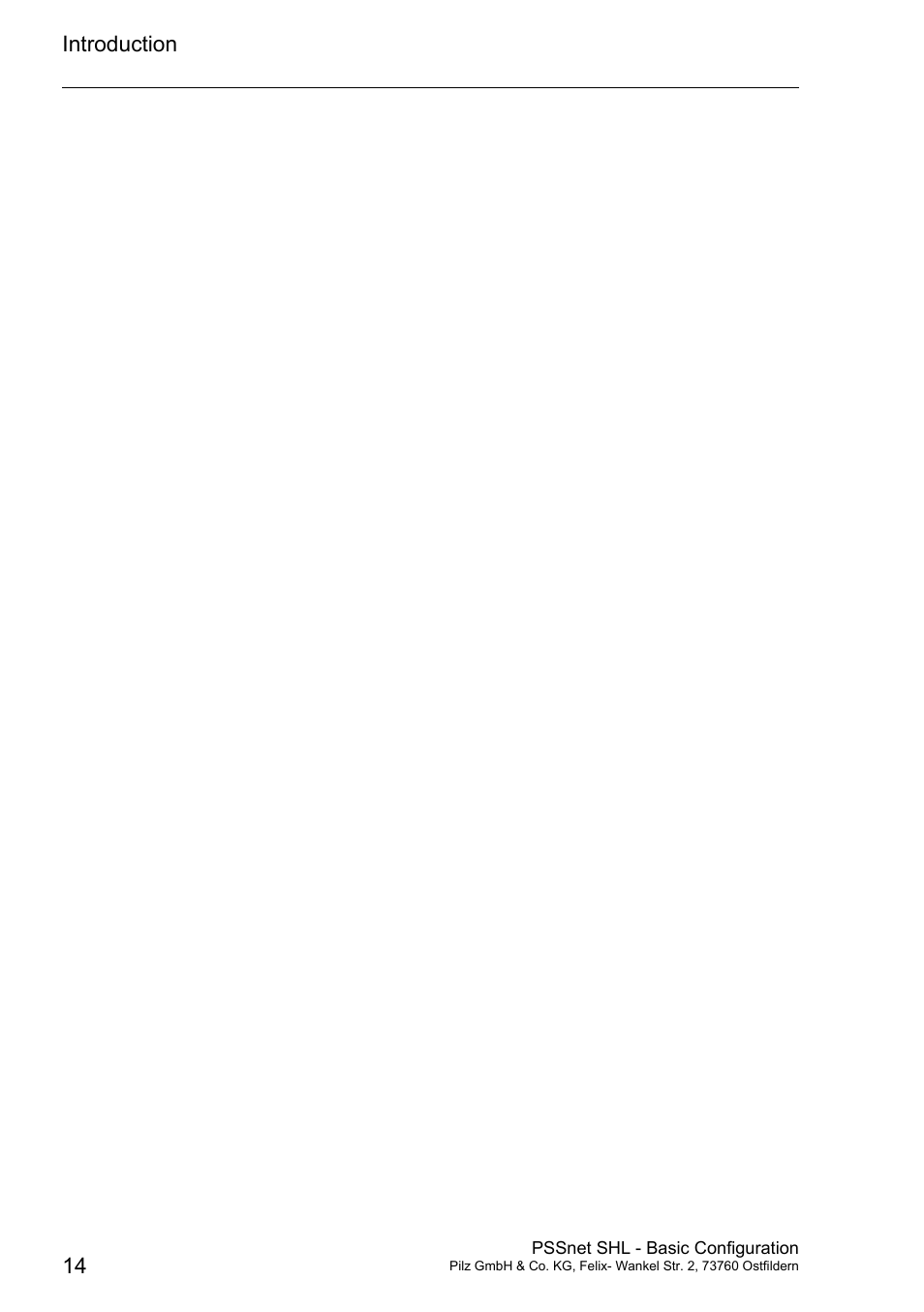 Pilz PSSnet SHL 8T MRP User Manual | Page 13 / 203