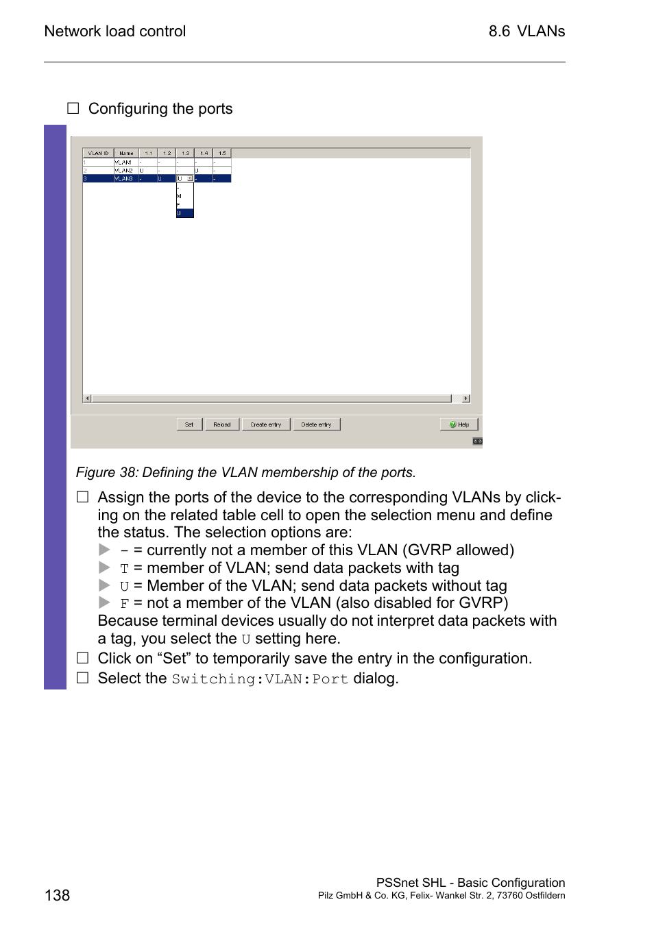 Pilz PSSnet SHL 8T MRP User Manual | Page 137 / 203