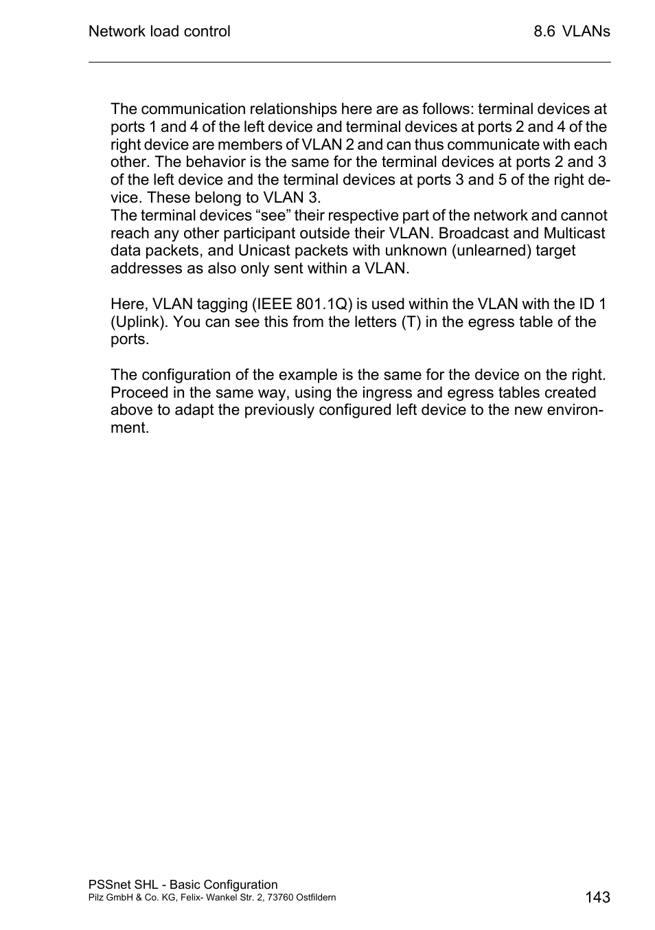 Pilz PSSnet SHL 8T MRP User Manual | Page 142 / 203