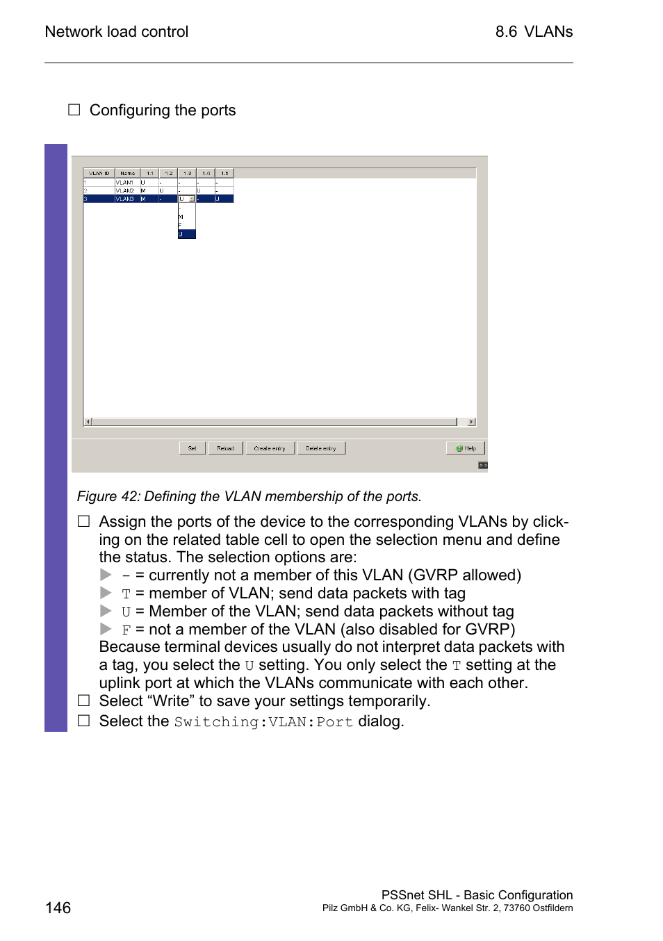 Pilz PSSnet SHL 8T MRP User Manual | Page 145 / 203