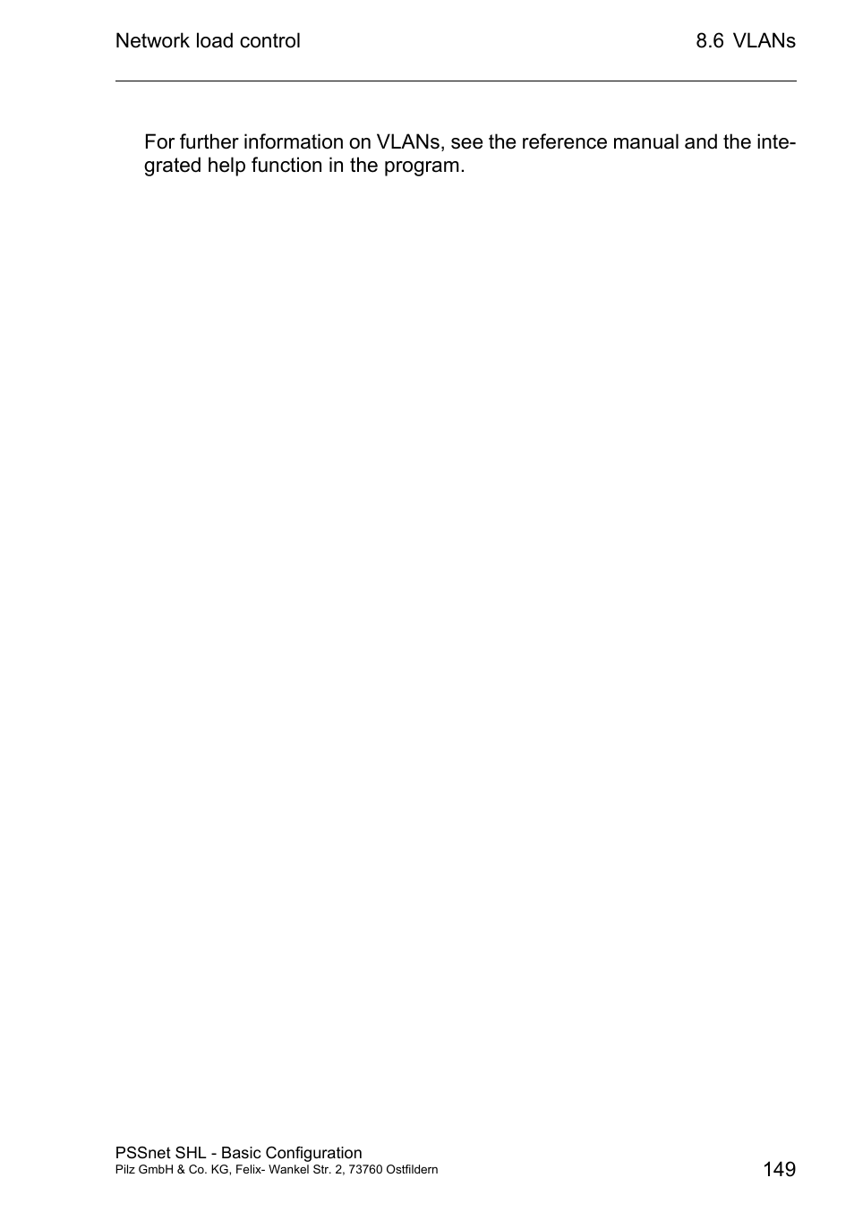 Pilz PSSnet SHL 8T MRP User Manual | Page 148 / 203