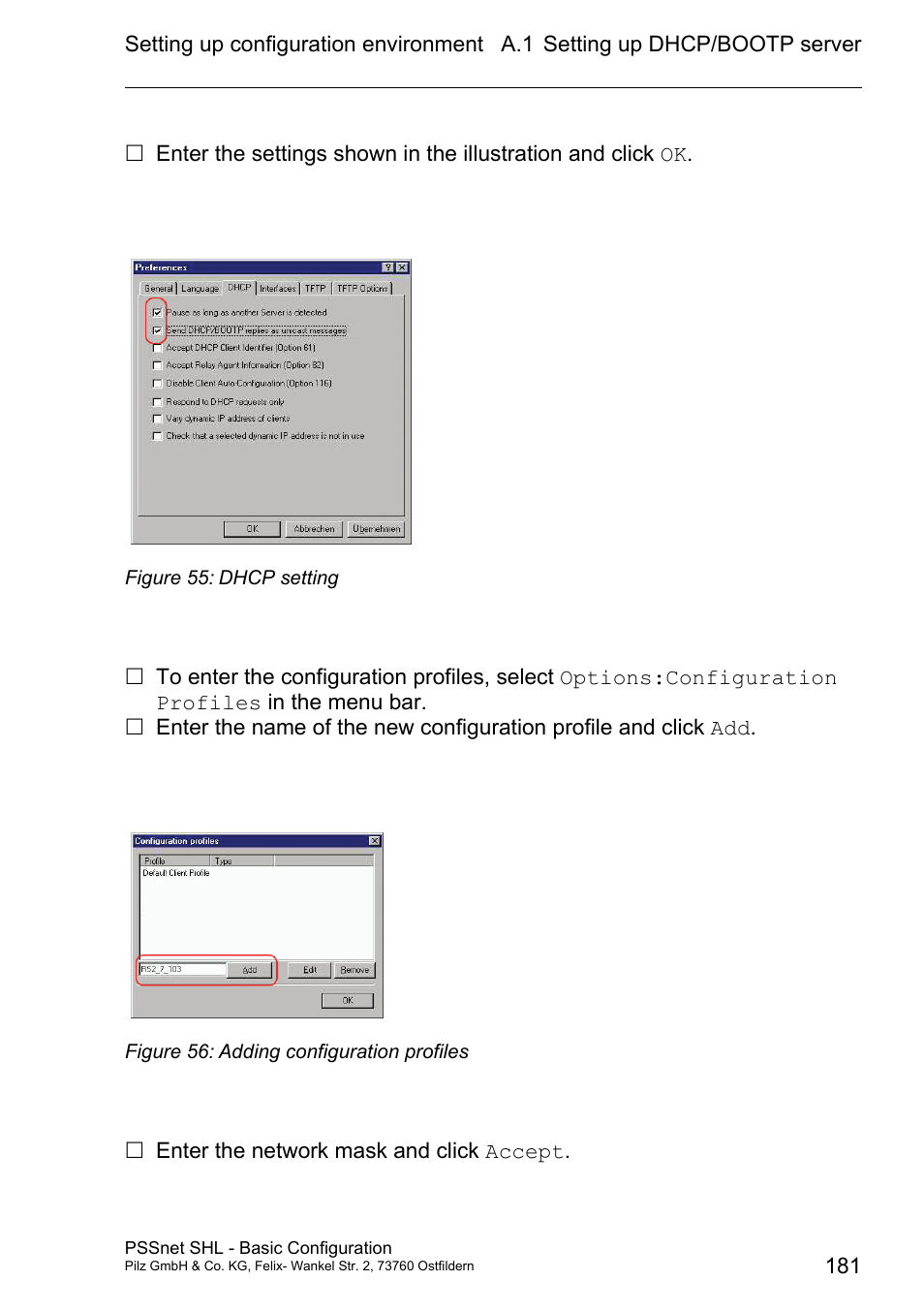 Pilz PSSnet SHL 8T MRP User Manual | Page 180 / 203