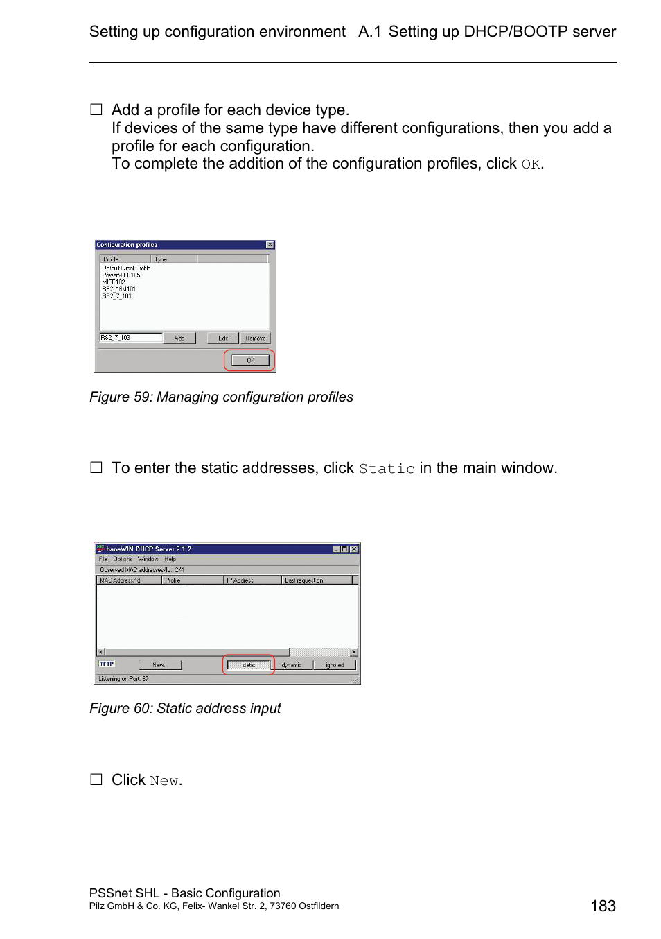 Pilz PSSnet SHL 8T MRP User Manual | Page 182 / 203