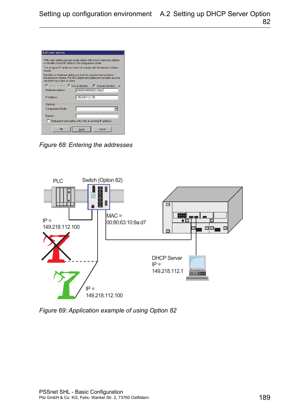 Pilz PSSnet SHL 8T MRP User Manual | Page 188 / 203