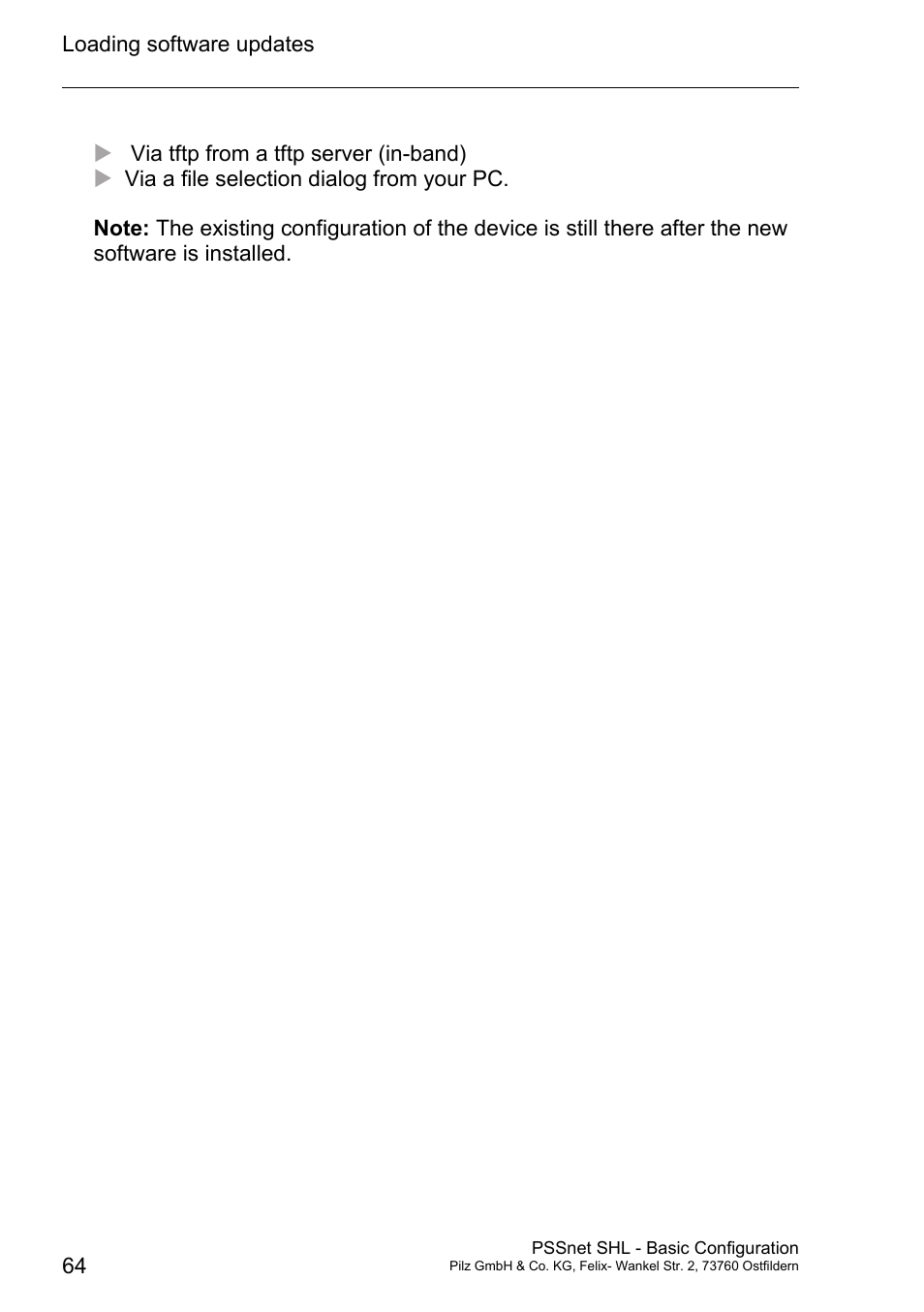 Pilz PSSnet SHL 8T MRP User Manual | Page 63 / 203