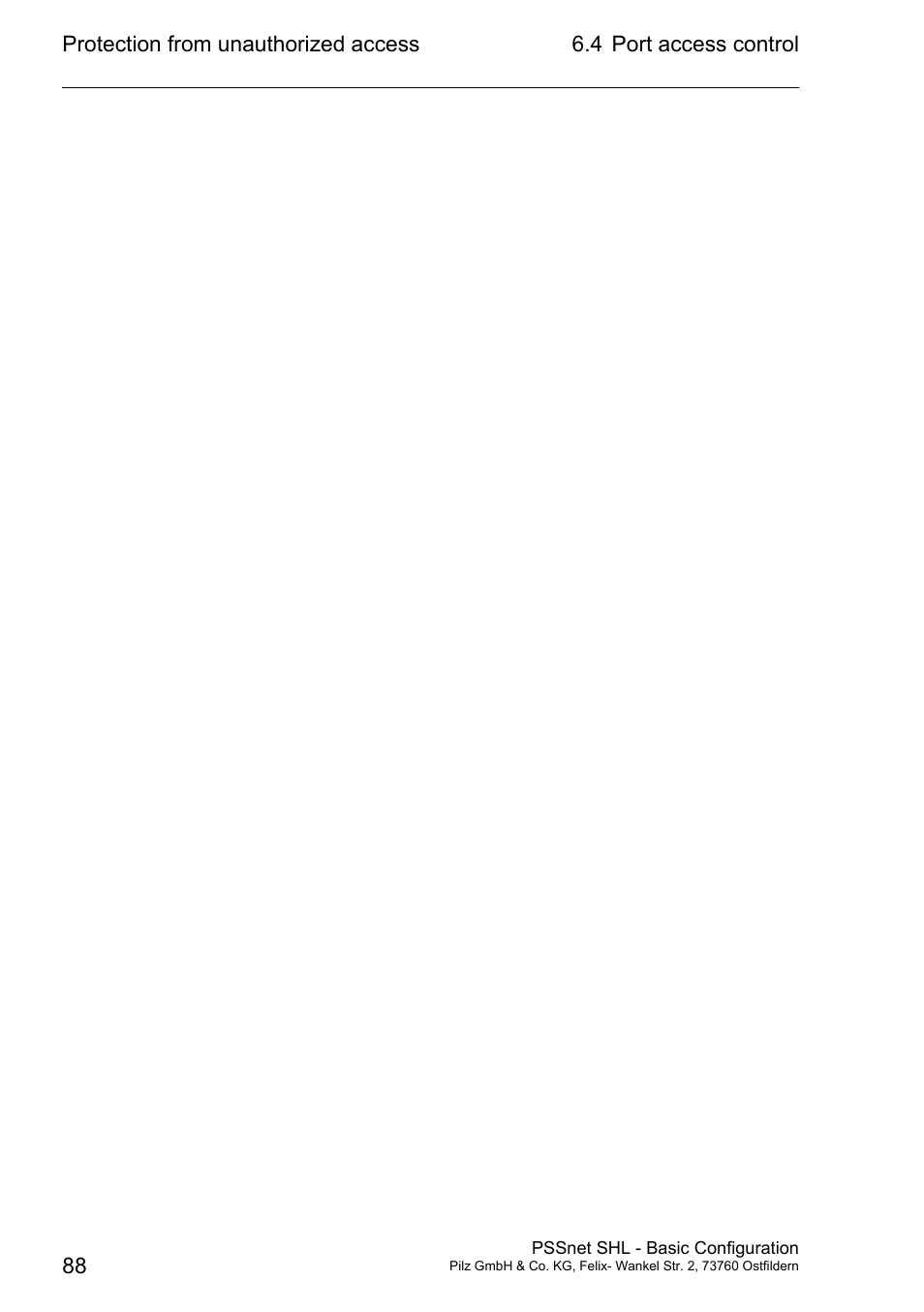 Pilz PSSnet SHL 8T MRP User Manual | Page 87 / 203