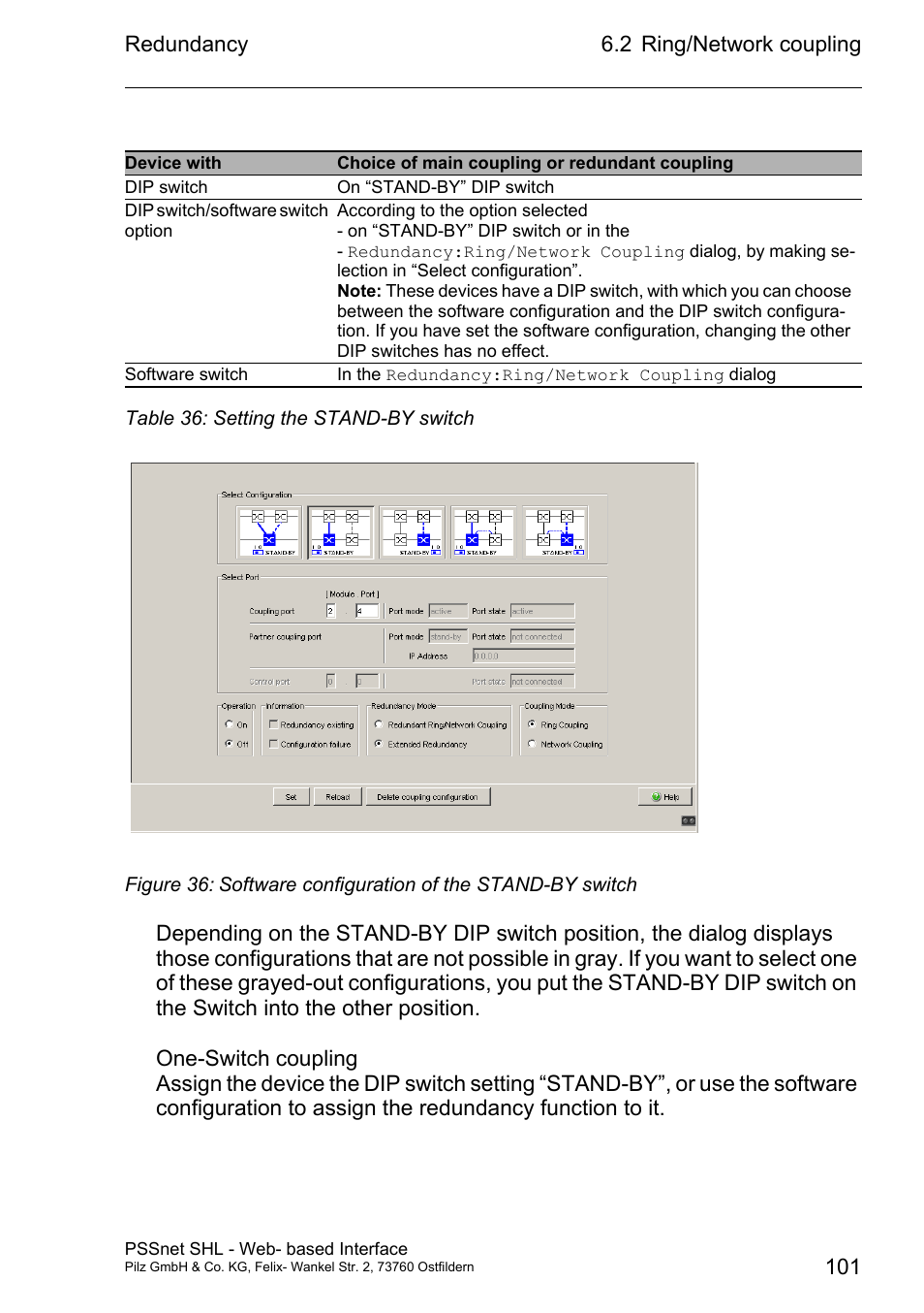 Pilz PSSnet SHL 8T MRP User Manual | Page 101 / 156