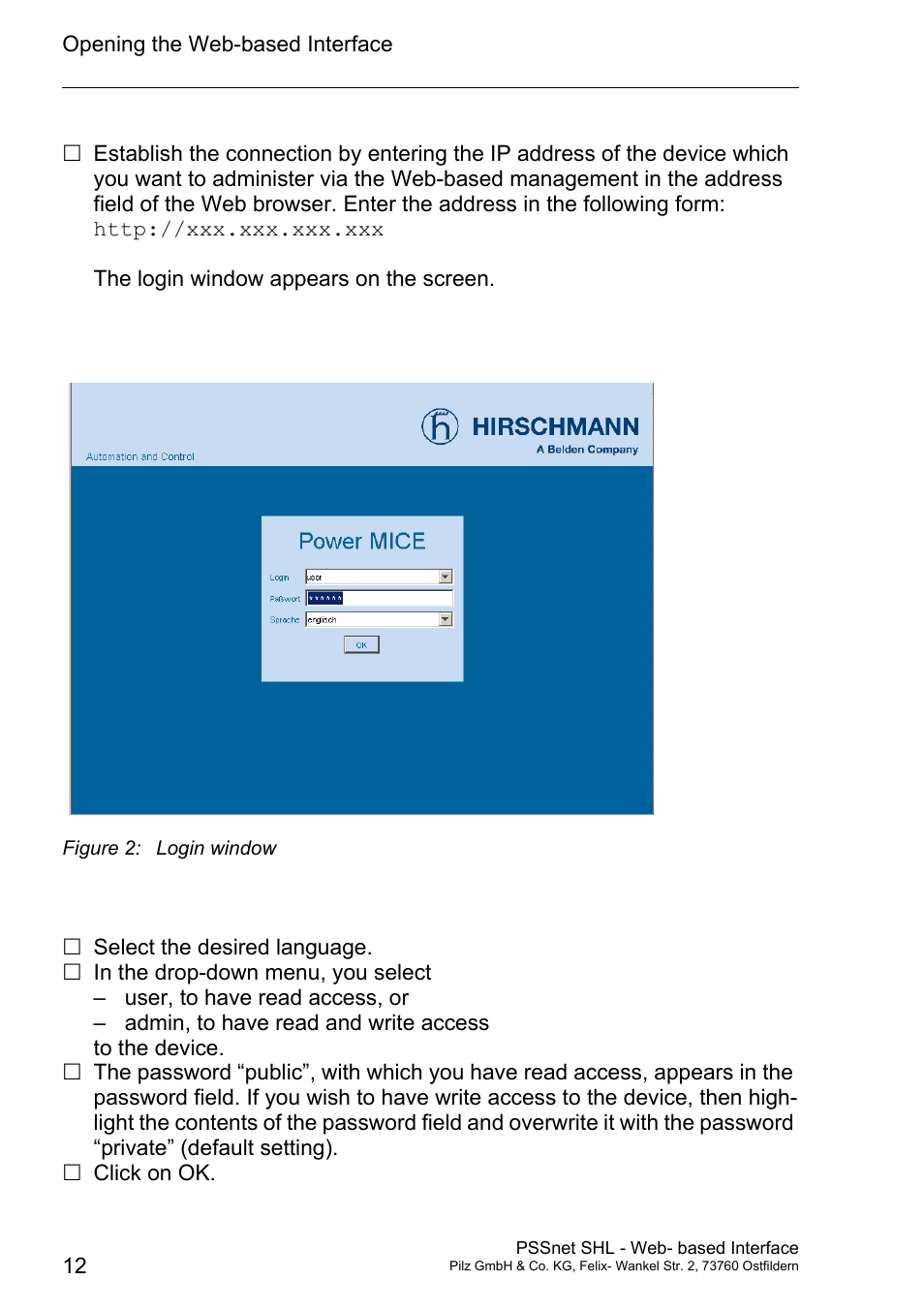 Pilz PSSnet SHL 8T MRP User Manual | Page 12 / 156