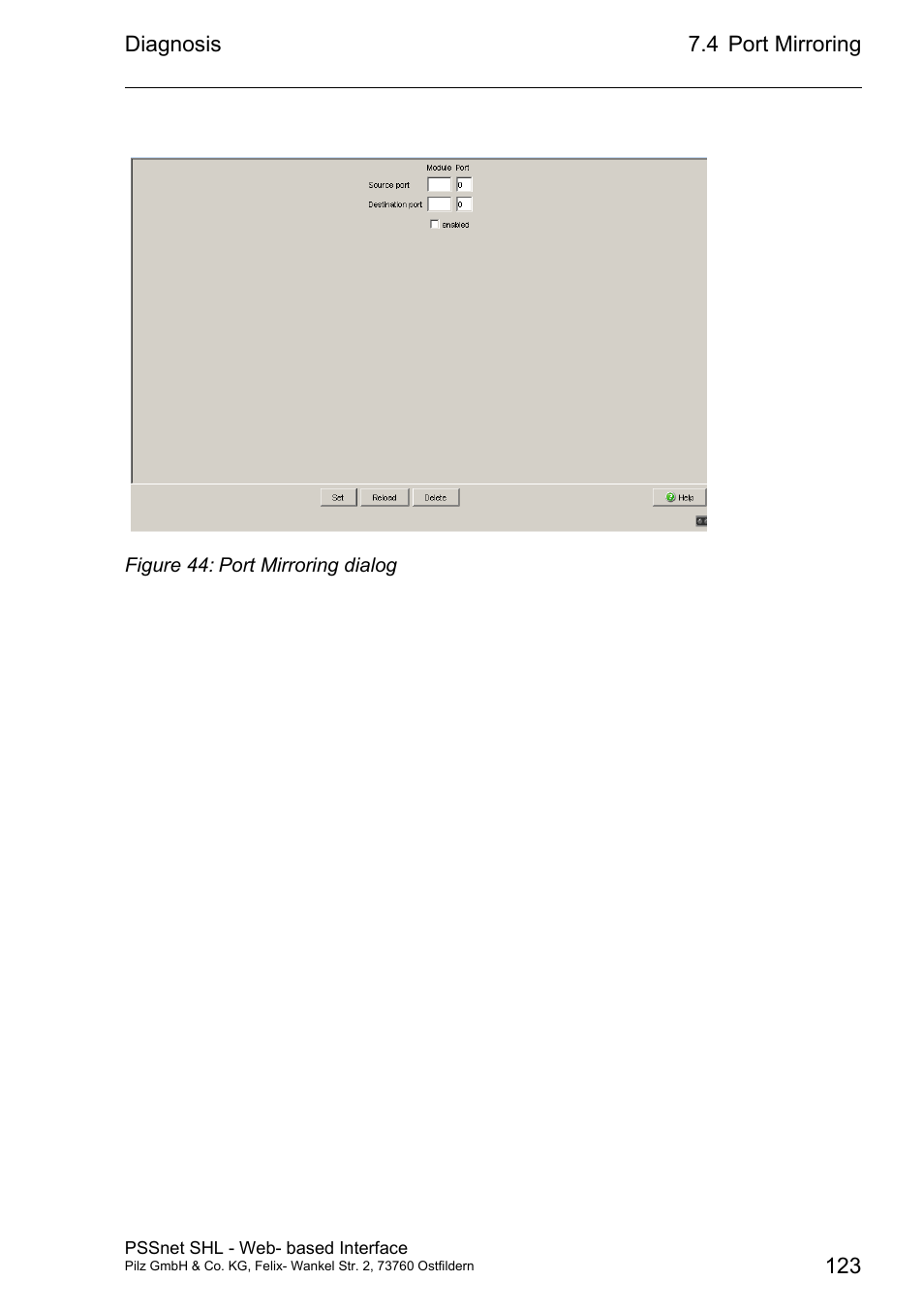 Pilz PSSnet SHL 8T MRP User Manual | Page 123 / 156