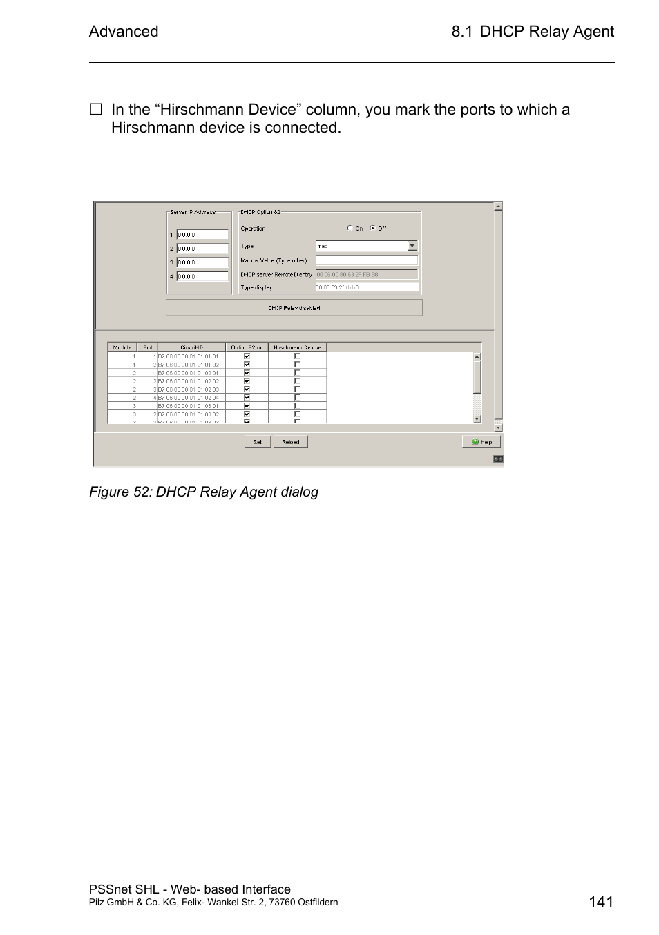 Pilz PSSnet SHL 8T MRP User Manual | Page 141 / 156