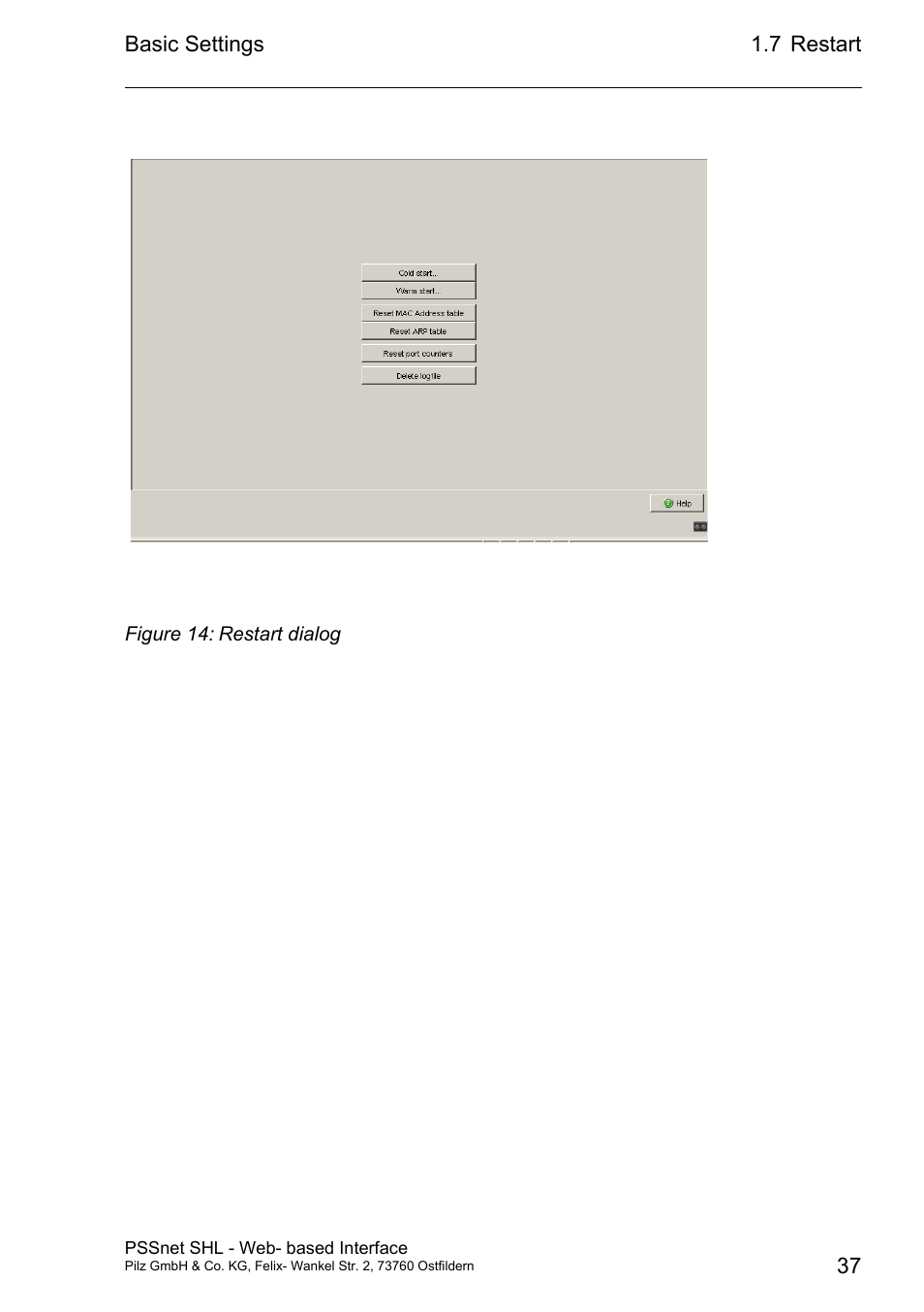 Pilz PSSnet SHL 8T MRP User Manual | Page 37 / 156