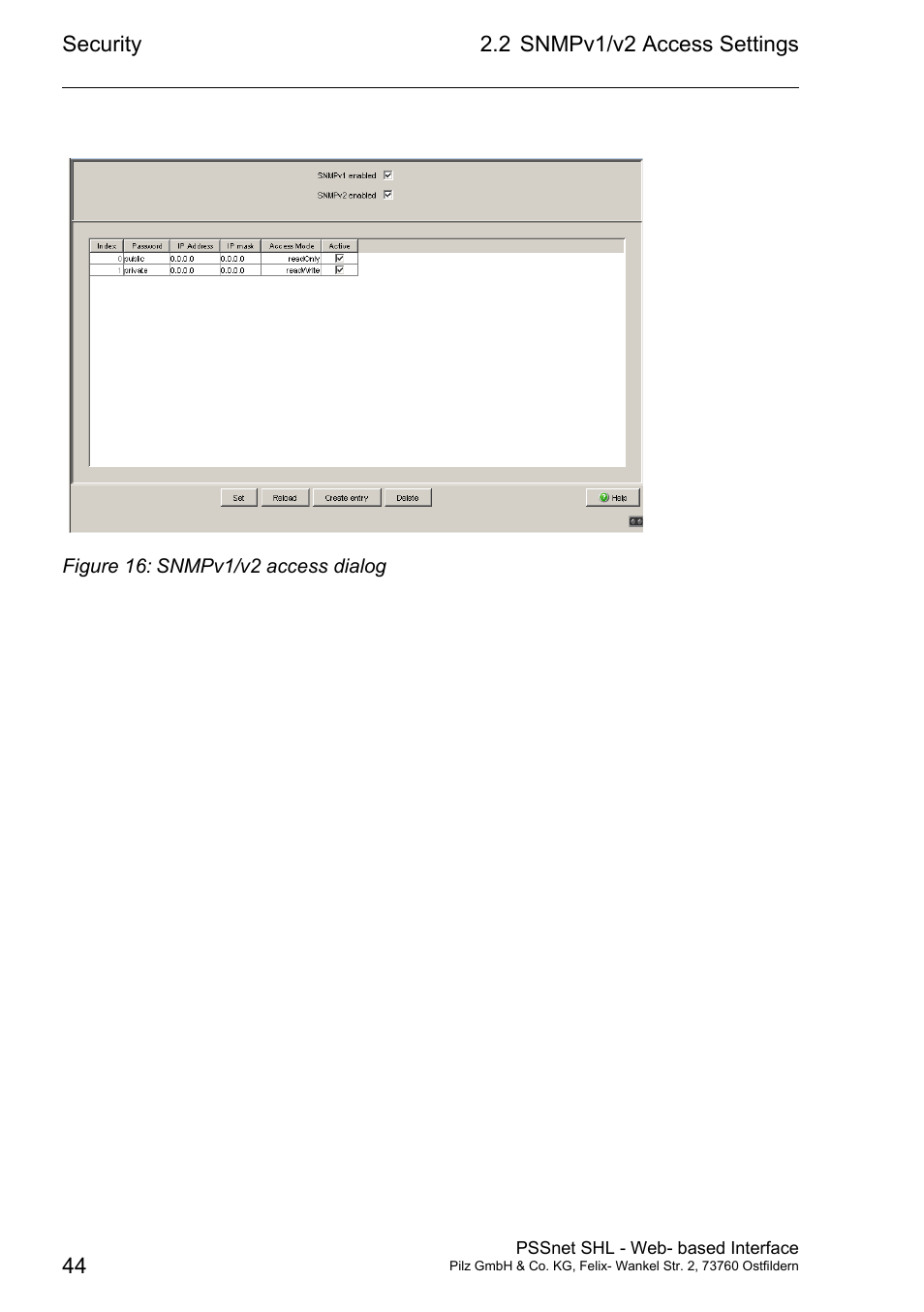 Pilz PSSnet SHL 8T MRP User Manual | Page 44 / 156