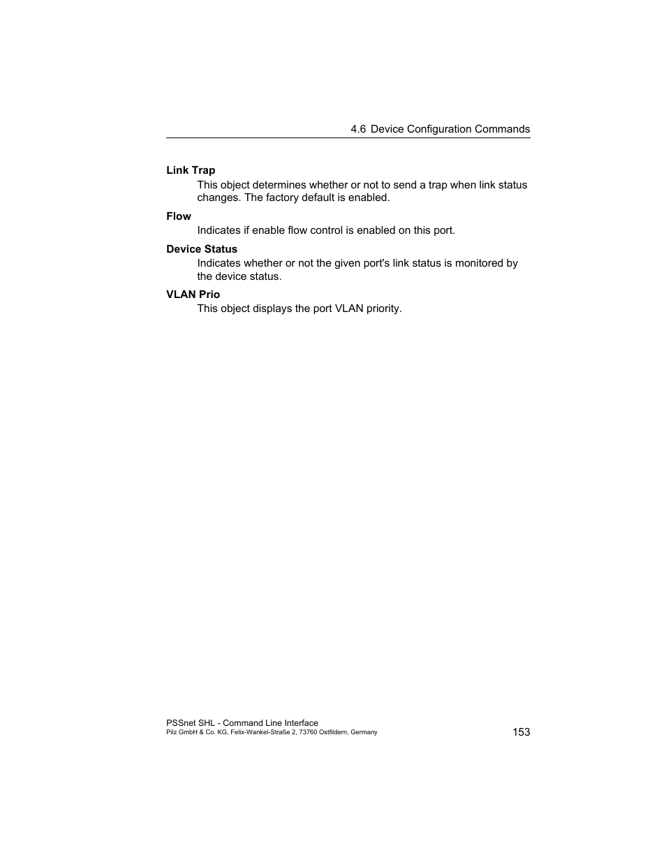 Pilz PSSnet SHL 8T MRP User Manual | Page 153 / 353