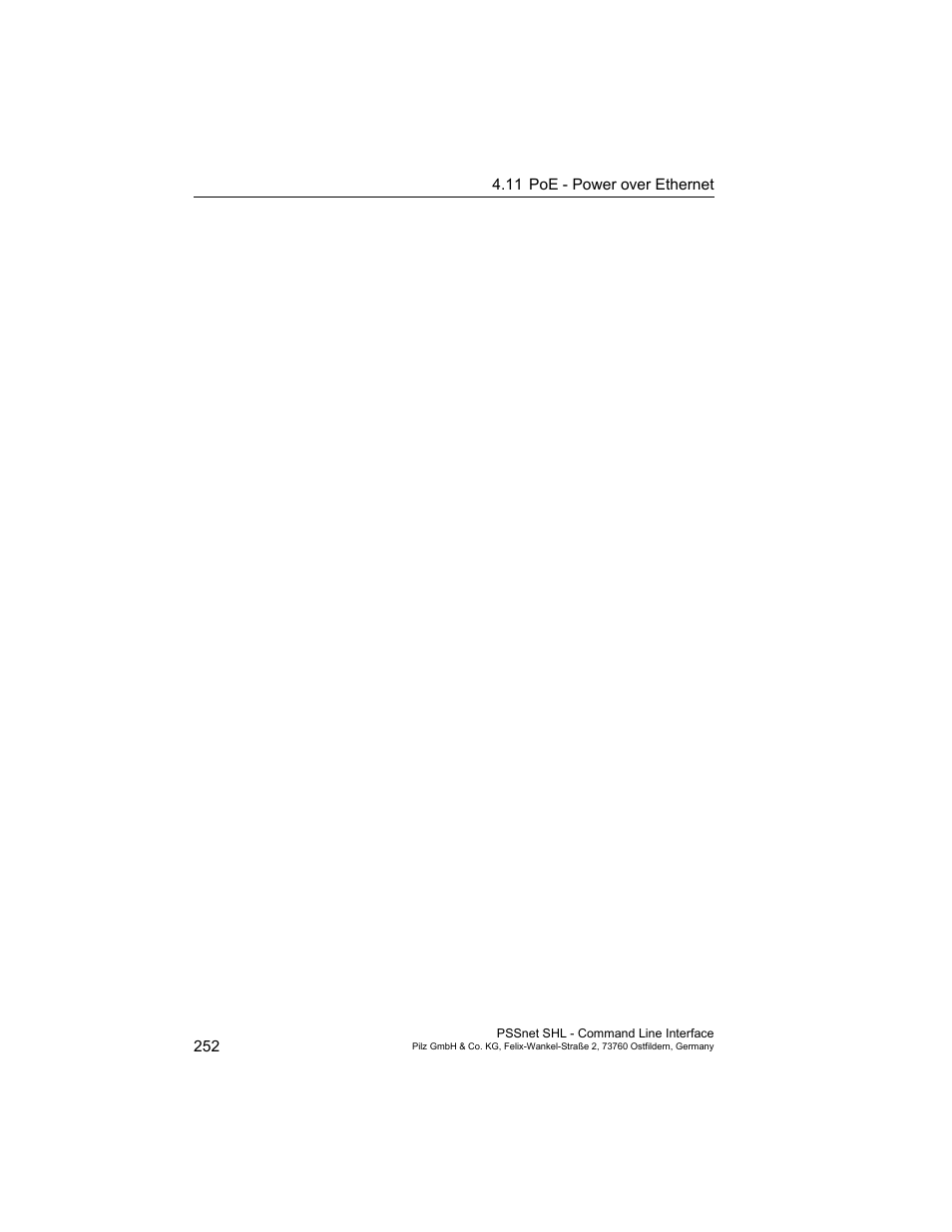 Pilz PSSnet SHL 8T MRP User Manual | Page 252 / 353