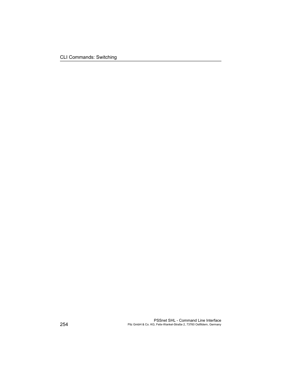 Pilz PSSnet SHL 8T MRP User Manual | Page 254 / 353