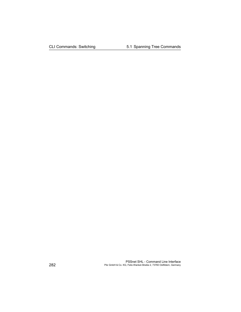 Pilz PSSnet SHL 8T MRP User Manual | Page 282 / 353