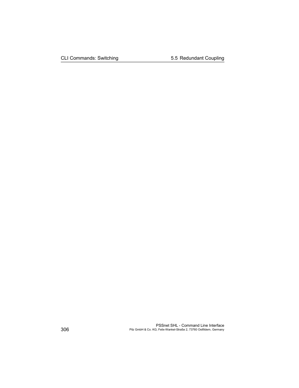 Pilz PSSnet SHL 8T MRP User Manual | Page 306 / 353