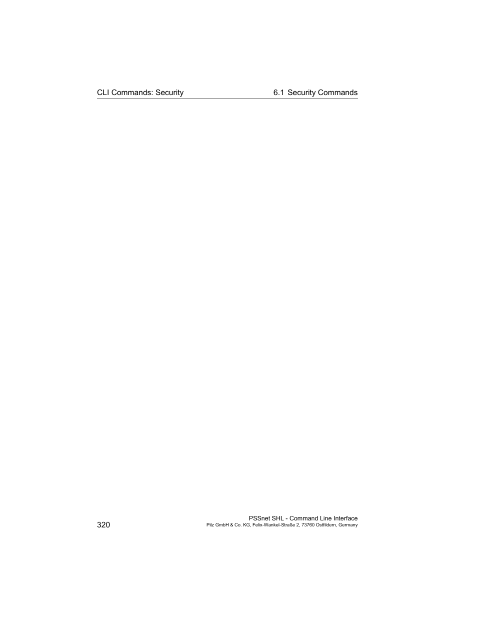 Pilz PSSnet SHL 8T MRP User Manual | Page 320 / 353