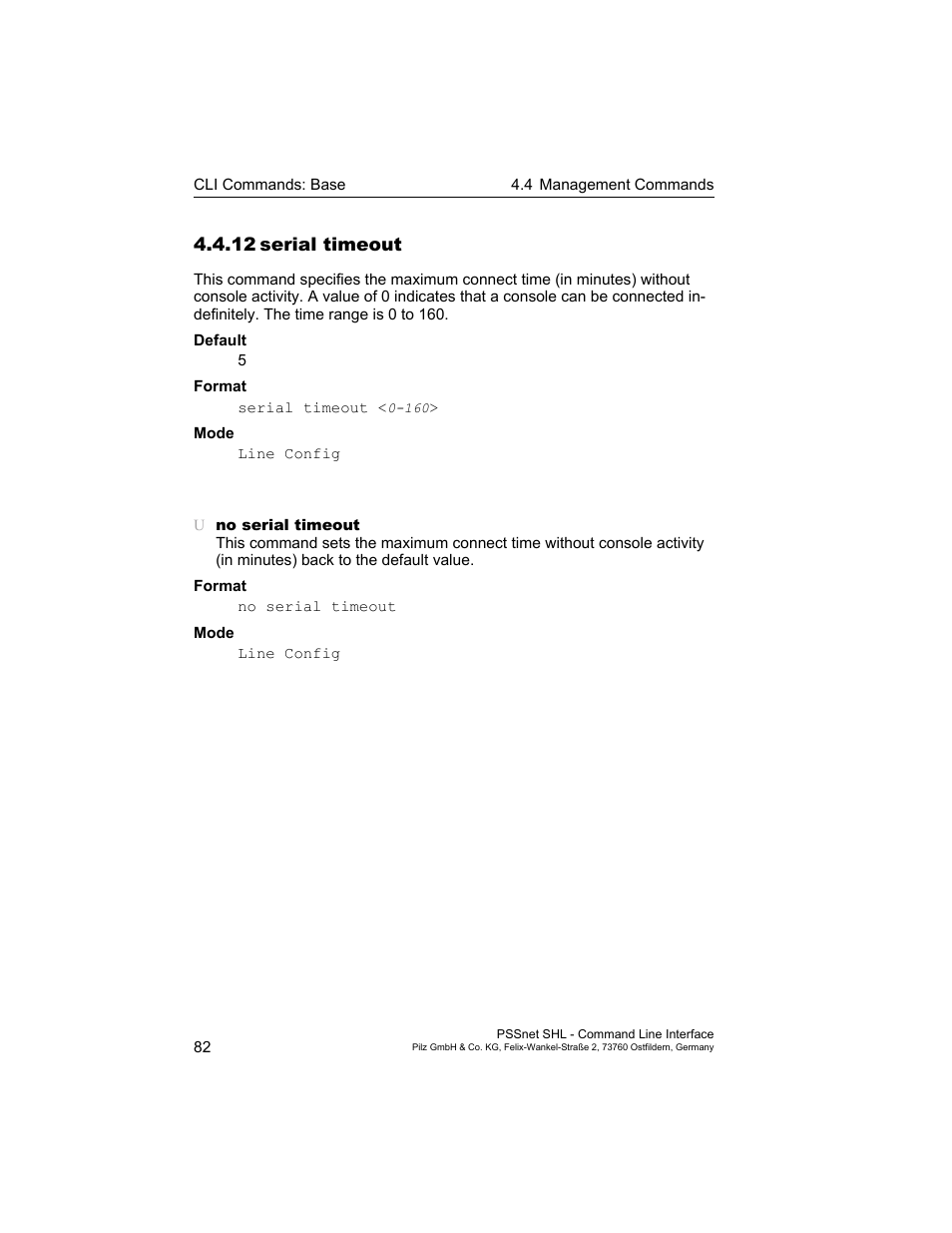 12 serial timeout, 12serial timeout | Pilz PSSnet SHL 8T MRP User Manual | Page 82 / 353