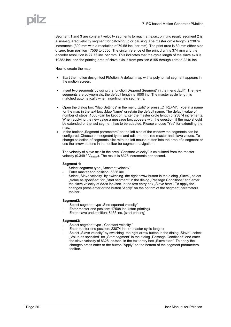 Pilz PMCprimo 16+.00/0/1/6/4 User Manual | Page 26 / 56