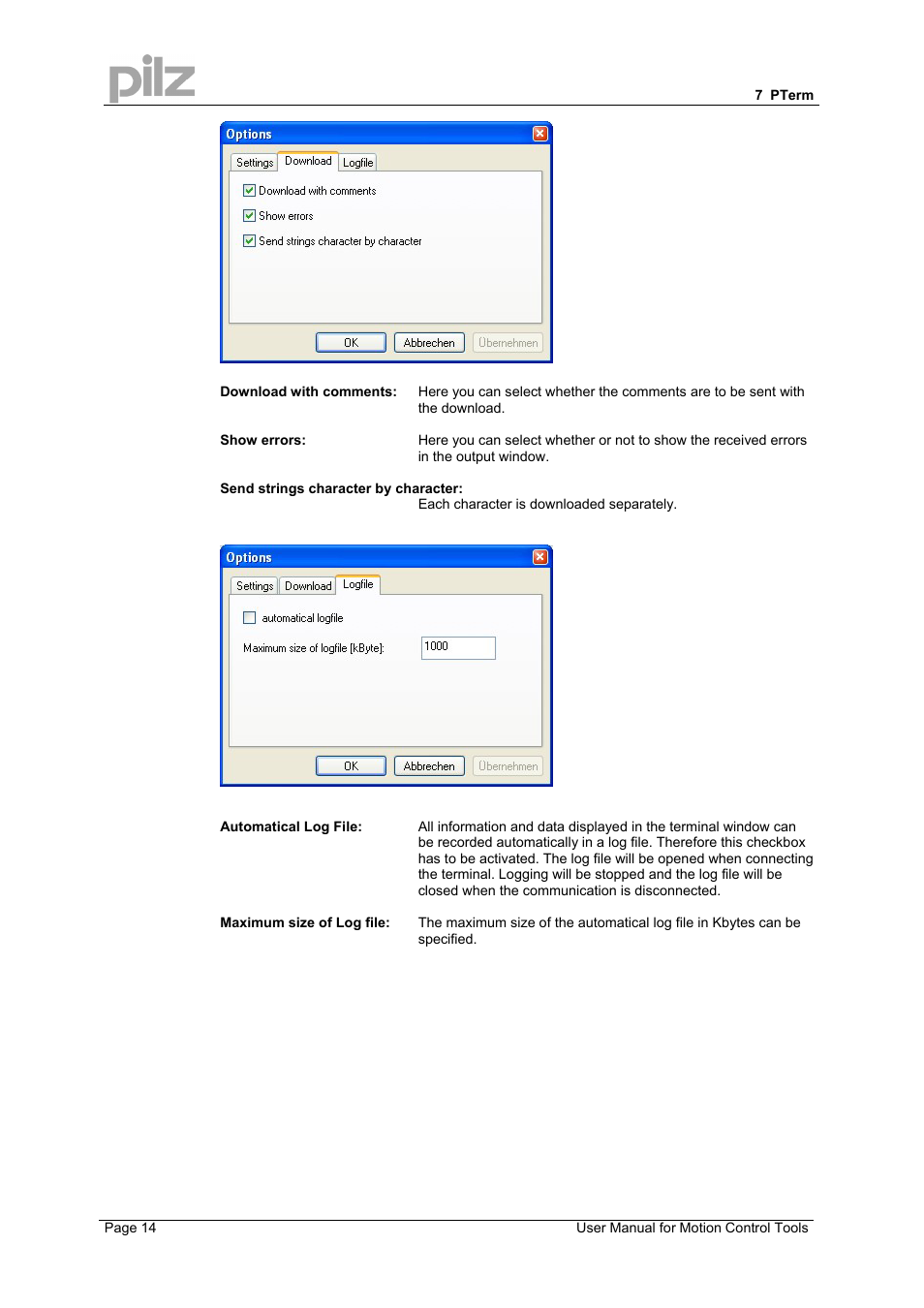 Pilz PMCprimo 16+.00/0/1/6/4 User Manual | Page 14 / 48