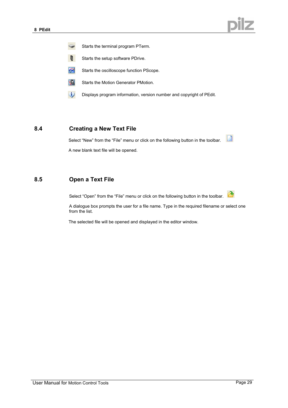 Pilz PMCprimo 16+.00/0/1/6/4 User Manual | Page 29 / 48