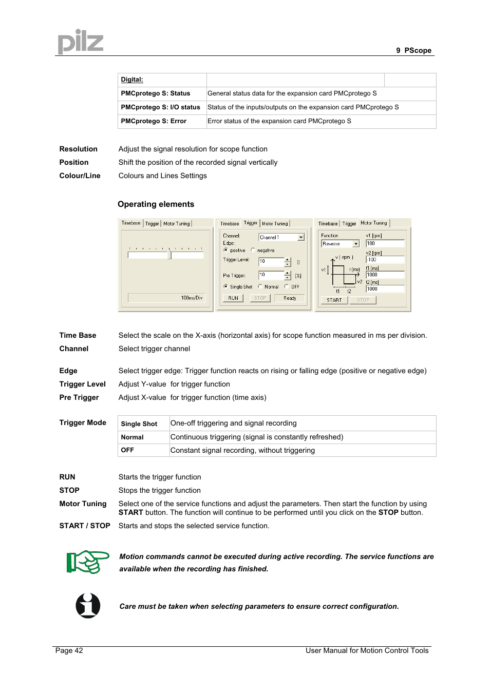 Pilz PMCprimo 16+.00/0/1/6/4 User Manual | Page 42 / 48