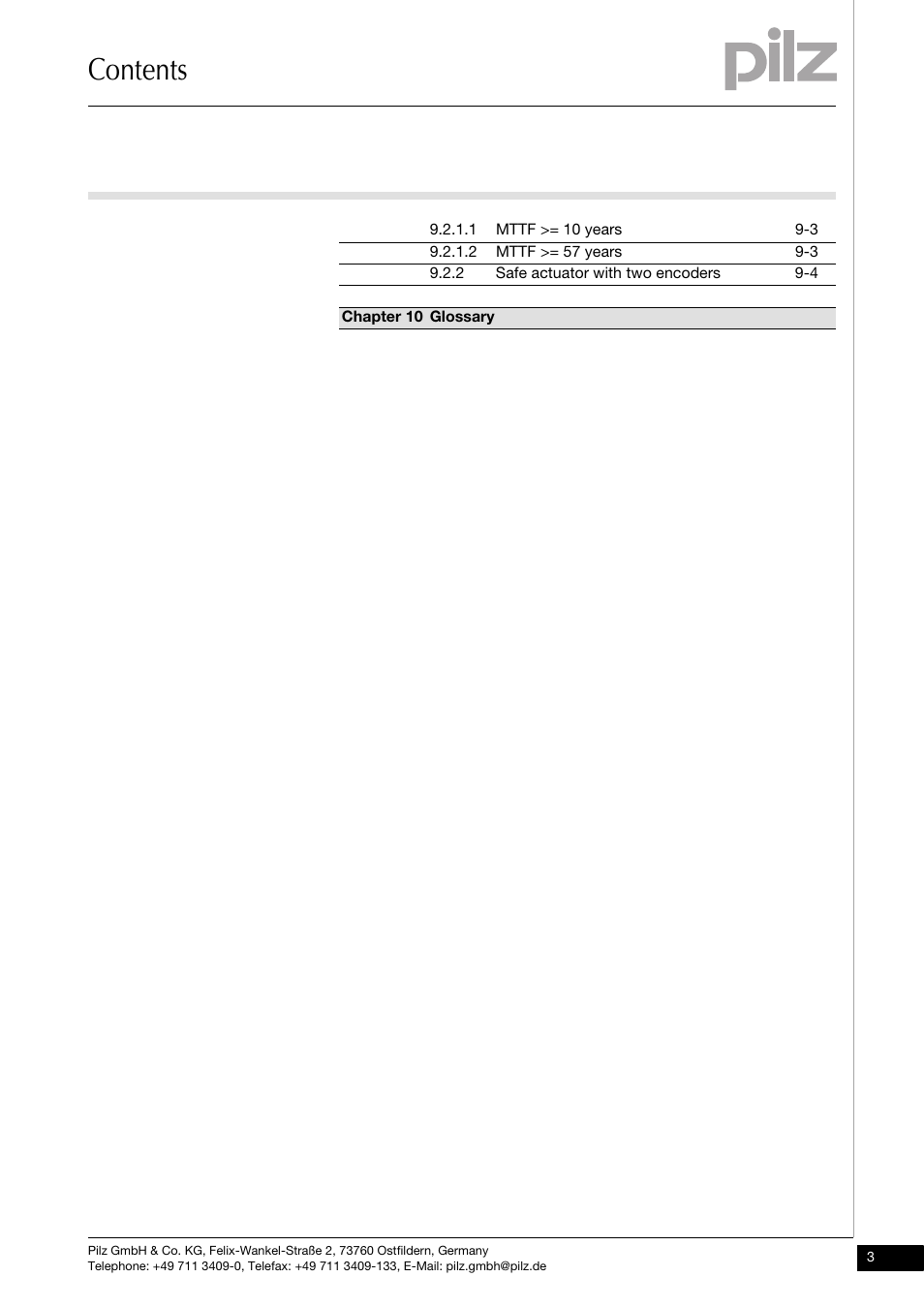 Pilz PMCprimo DriveP.01/AA0/4/0/0/208-480VAC User Manual | Page 5 / 101