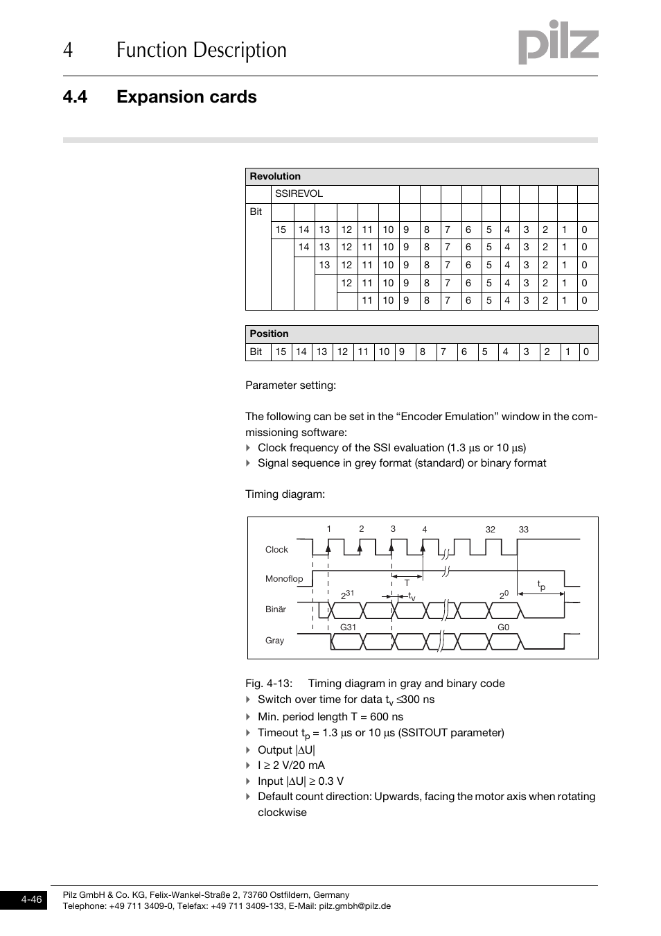 4function description, 4 expansion cards | Pilz PMCprimo DriveP.01/AA0/4/0/0/208-480VAC User Manual | Page 78 / 220