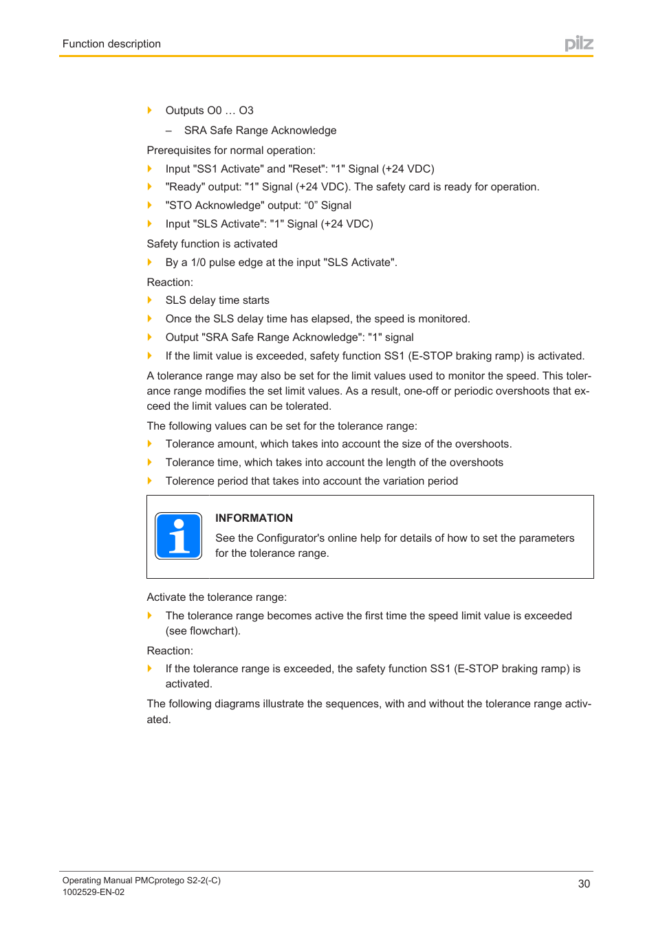 Pilz PMCprimo DriveP.06/AA0/4/0/0/208-480VAC User Manual | Page 30 / 76