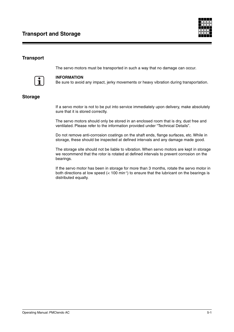 Transport and storage, Transport, Storage | Pilz Cable PMCprimoDrive>Mod-Profibus:L=0,45m User Manual | Page 21 / 88