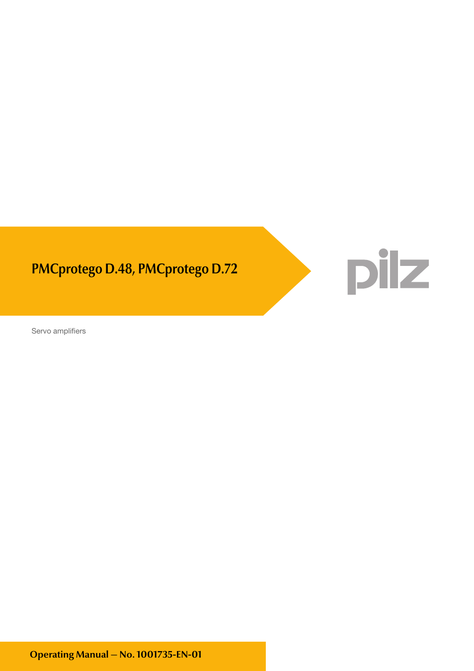 Pilz PMCprotego D.72/000/0/0/2/208-480VAC User Manual | 209 pages
