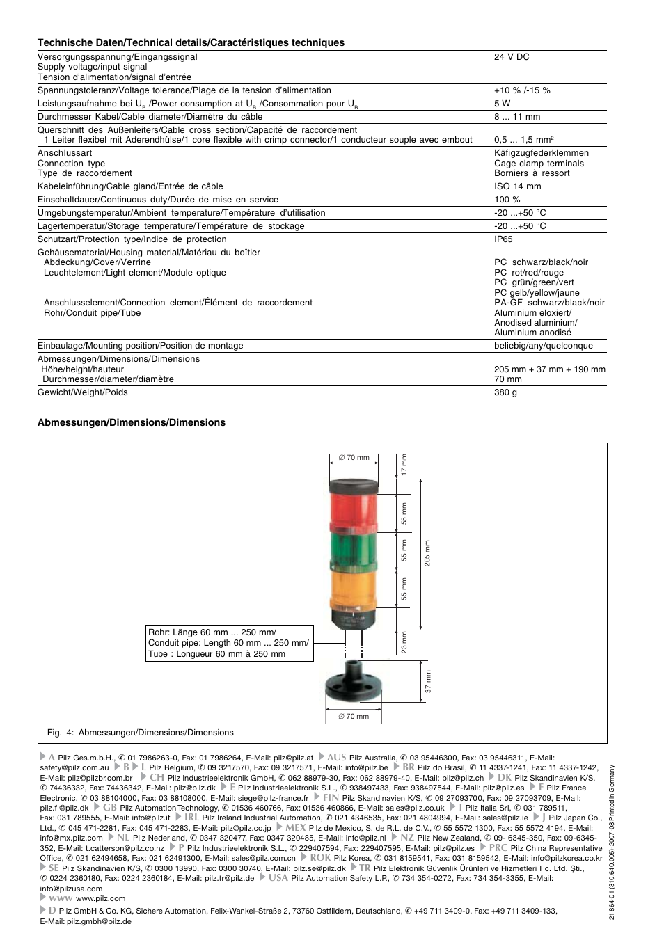 Pilz PIT si 3.1 User Manual | Page 4 / 4