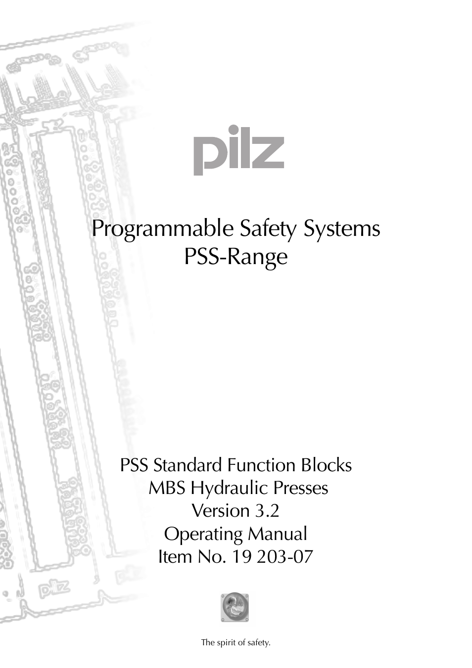 Pilz PSS SB HYD, Basic license User Manual | 308 pages