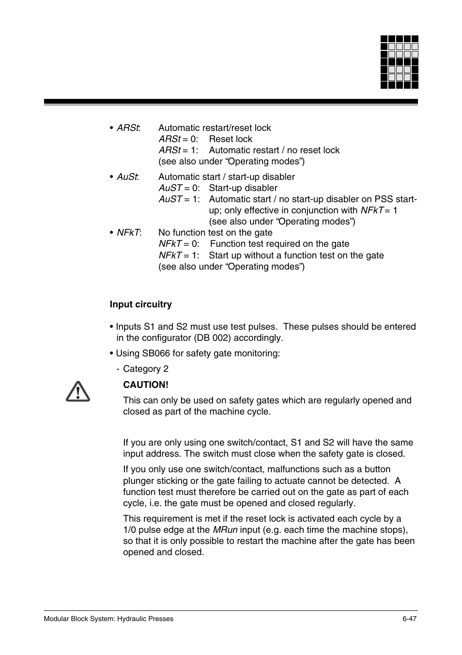 Pilz PSS SB HYD, Basic license User Manual | Page 109 / 308