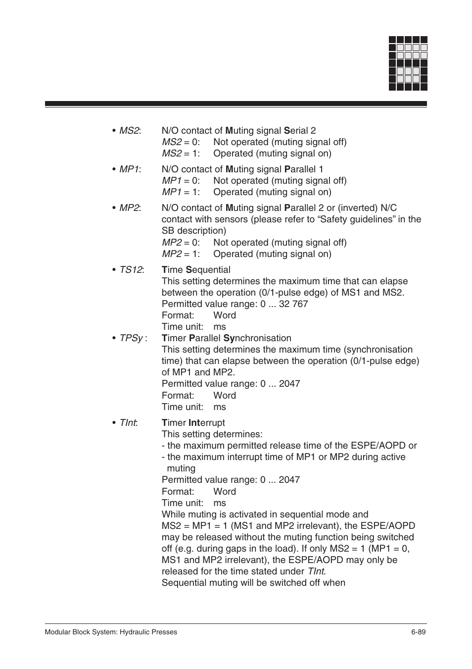 Pilz PSS SB HYD, Basic license User Manual | Page 151 / 308