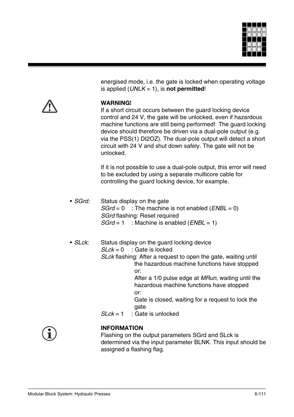 Pilz PSS SB HYD, Basic license User Manual | Page 173 / 308