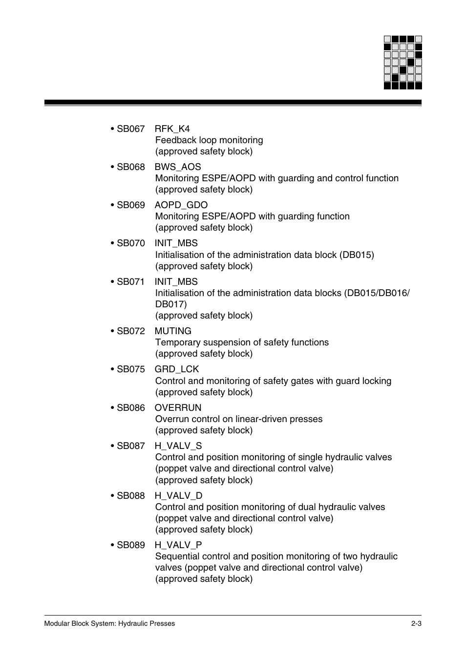 Pilz PSS SB HYD, Basic license User Manual | Page 23 / 308