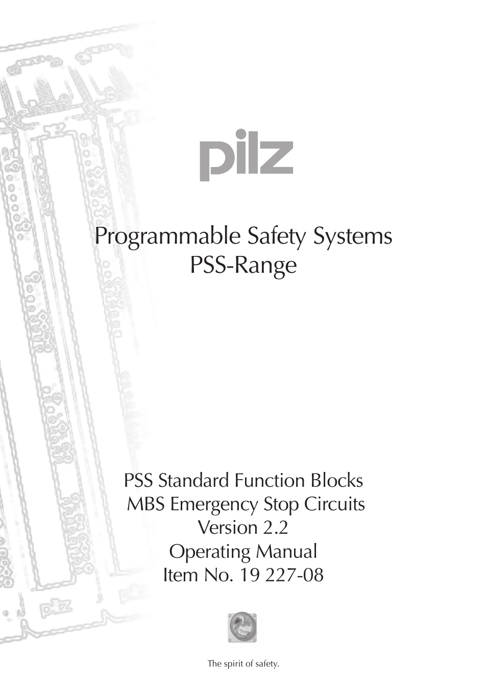Pilz PSS SB NOT, Basic license User Manual | 112 pages