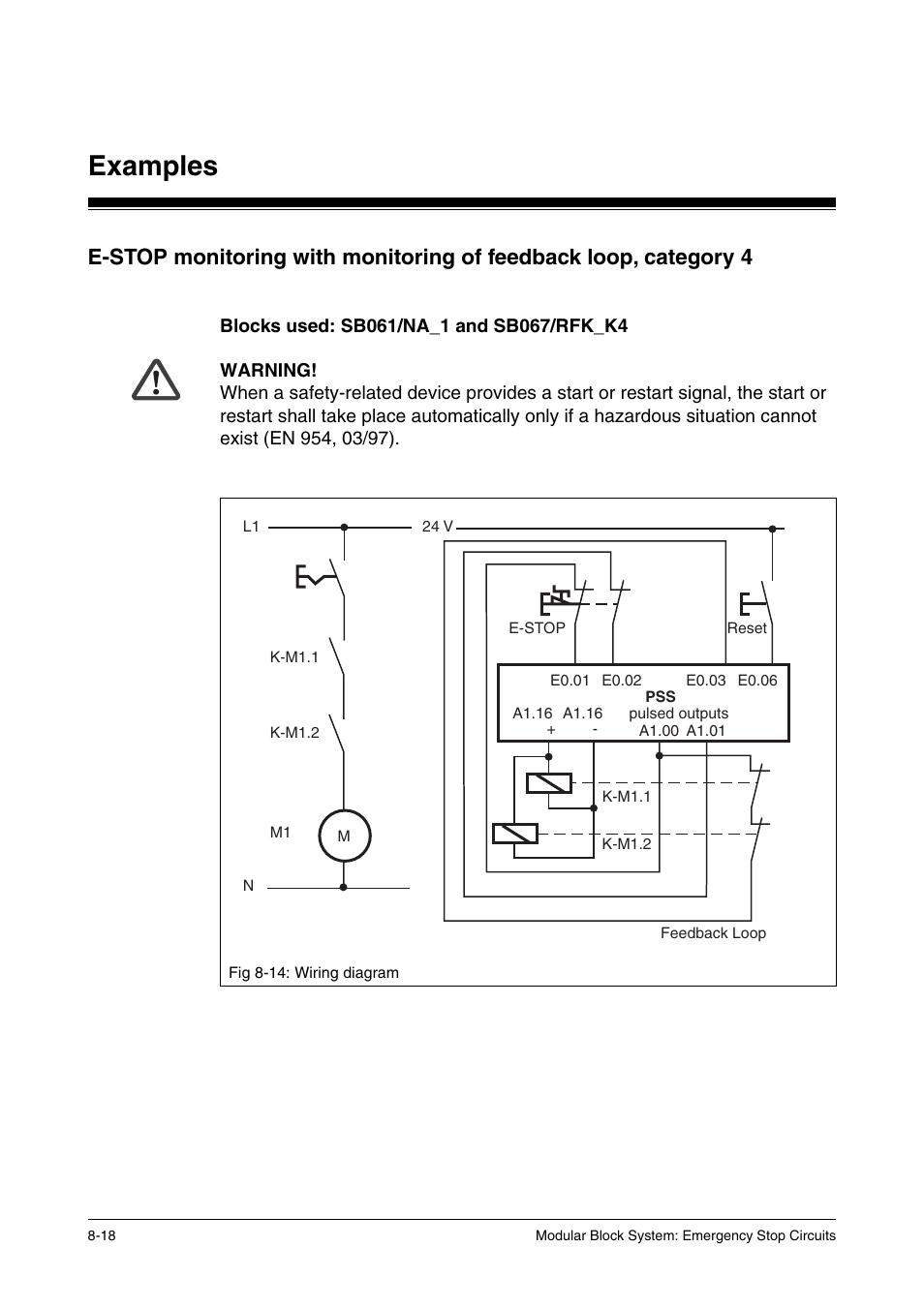 Examples | Pilz PSS SB NOT, Basic license User Manual | Page 102 / 112