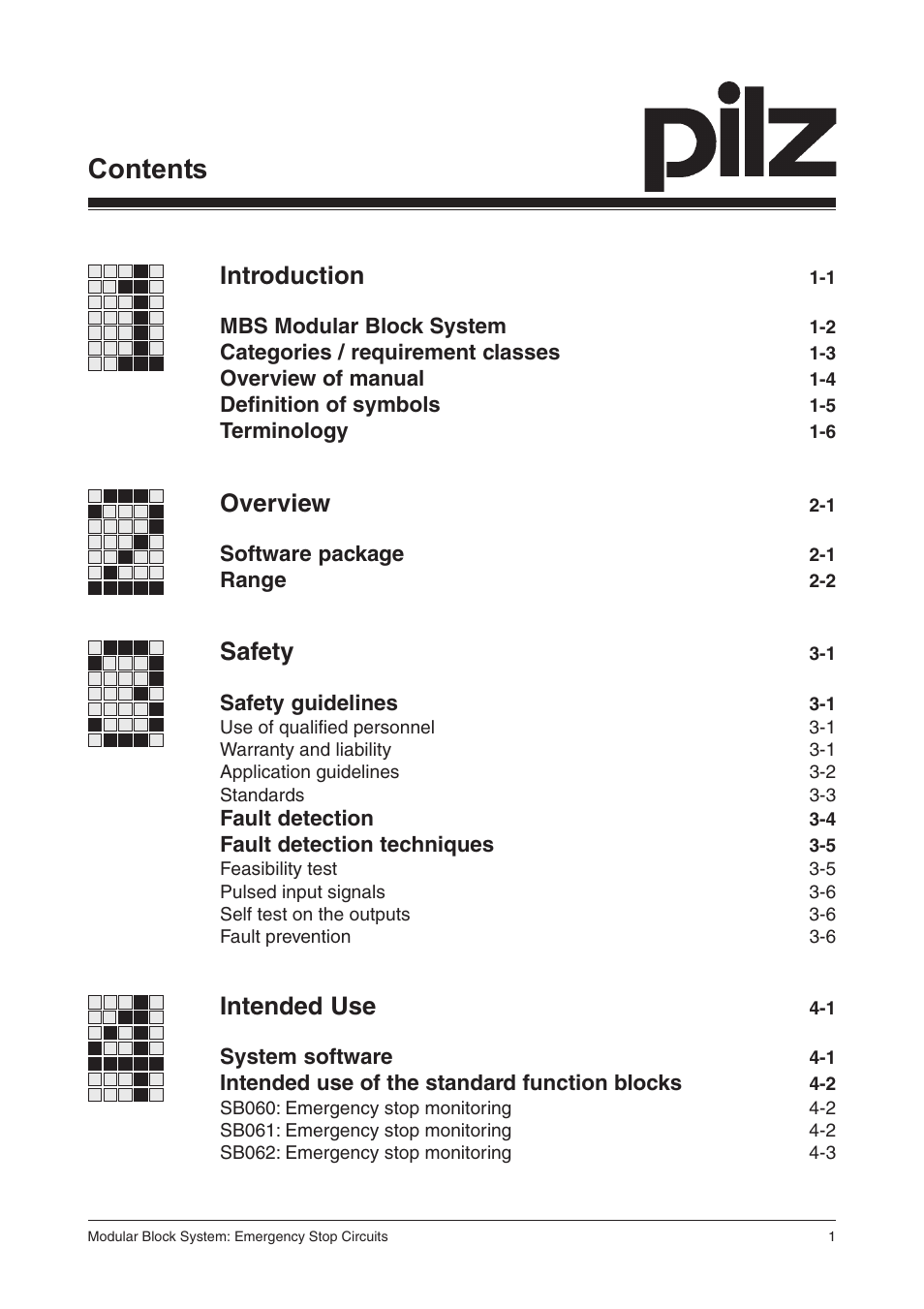 Pilz PSS SB NOT, Basic license User Manual | Page 3 / 112