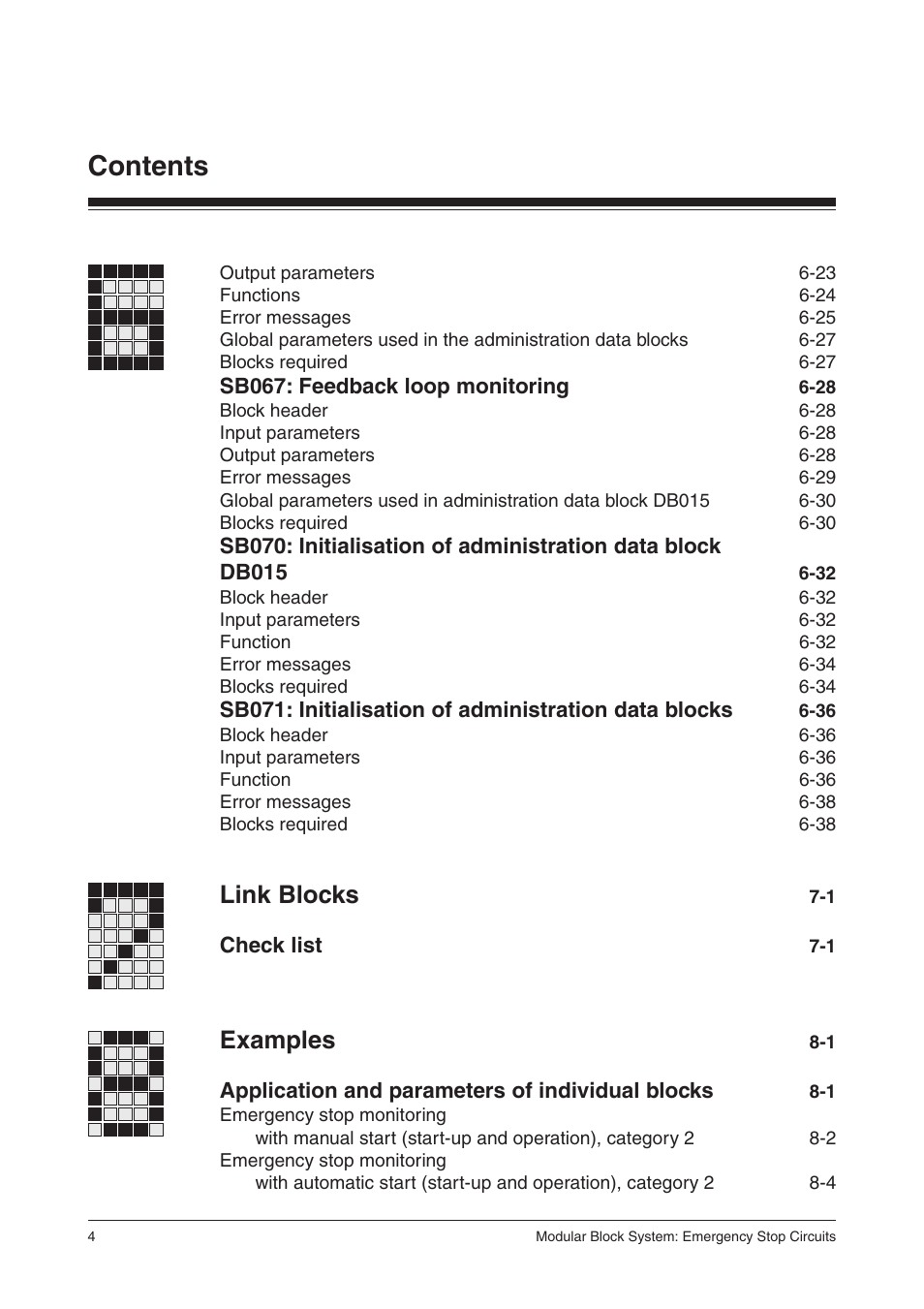 Pilz PSS SB NOT, Basic license User Manual | Page 6 / 112