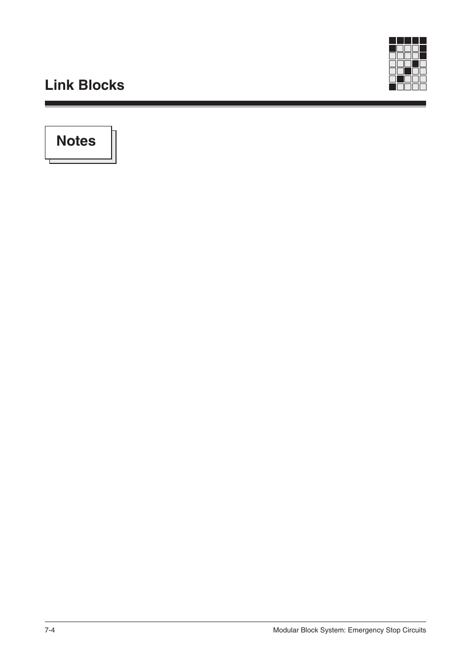 Link blocks | Pilz PSS SB NOT, Basic license User Manual | Page 84 / 112
