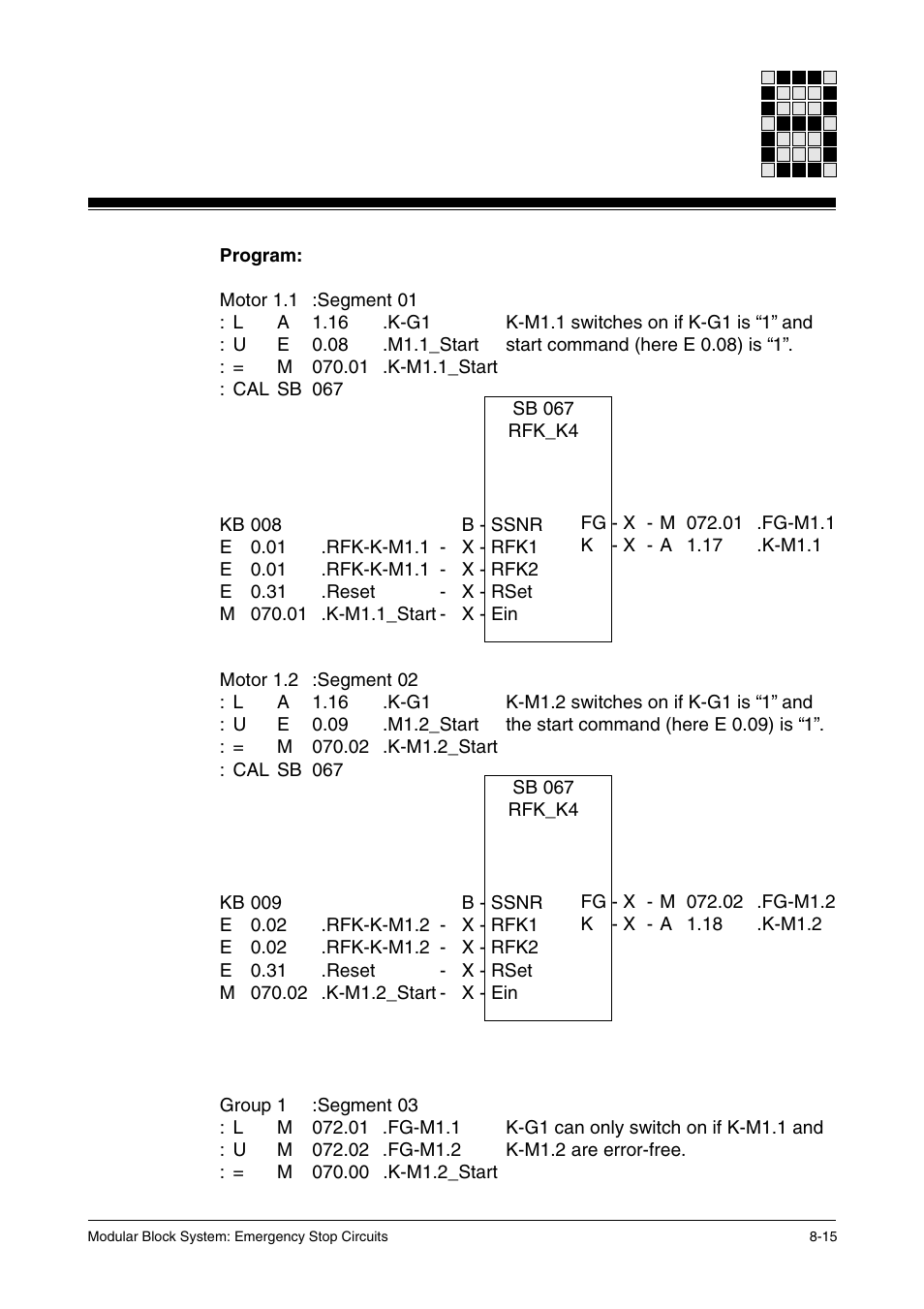 Pilz PSS SB NOT, Basic license User Manual | Page 99 / 112